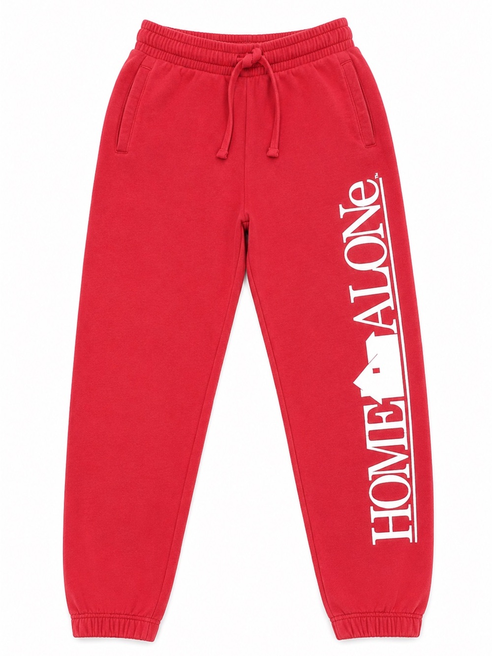 Home Alone Official Red Jogger Sweatpants  Cozy Christmas Movie Night holiday S